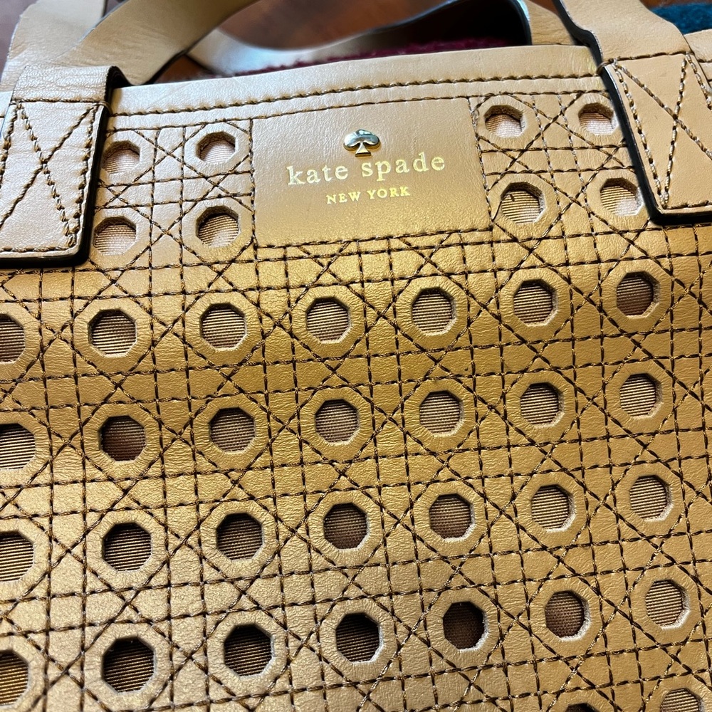 Kate Spade Tote With Bubble Pattern - image 1